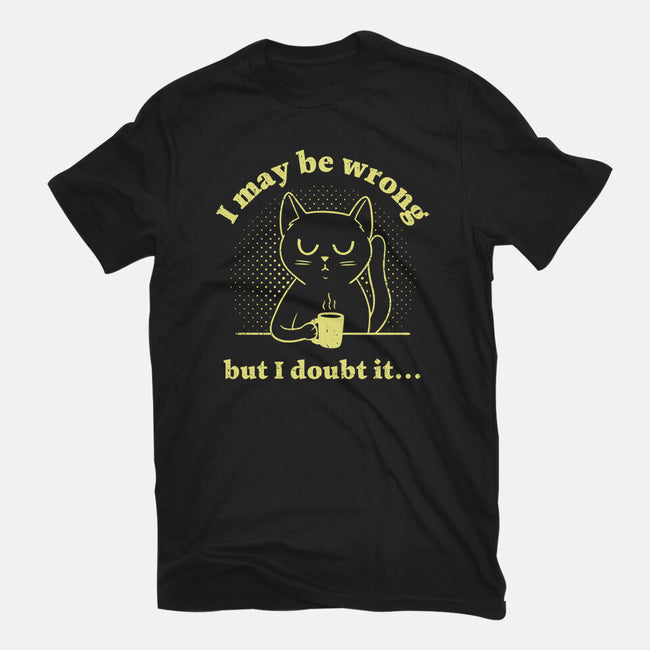 I Doubt It-Womens-Fitted-Tee-brunopires