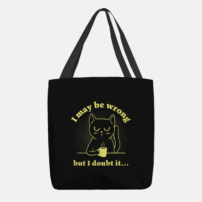 I Doubt It-None-Basic Tote-Bag-brunopires