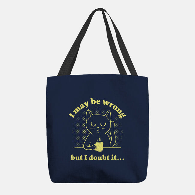 I Doubt It-None-Basic Tote-Bag-brunopires