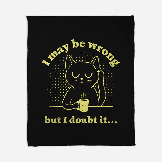 I Doubt It-None-Fleece-Blanket-brunopires