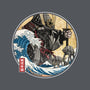 Dark Samurai In Japan-None-Stretched-Canvas-DrMonekers