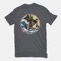Dark Samurai In Japan-Mens-Basic-Tee-DrMonekers