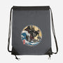 Dark Samurai In Japan-None-Drawstring-Bag-DrMonekers