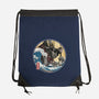Dark Samurai In Japan-None-Drawstring-Bag-DrMonekers