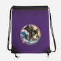 Dark Samurai In Japan-None-Drawstring-Bag-DrMonekers