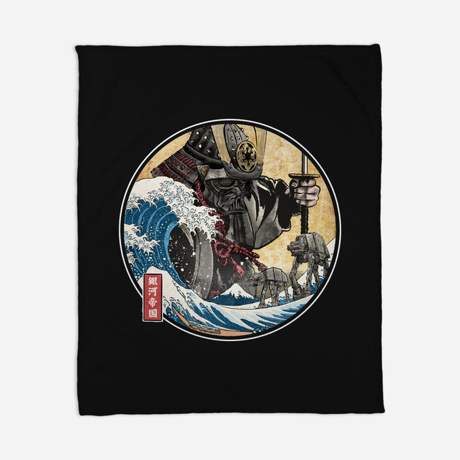 Dark Samurai In Japan-None-Fleece-Blanket-DrMonekers