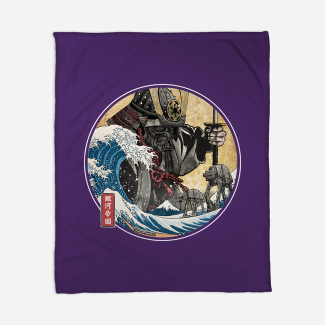 Dark Samurai In Japan-None-Fleece-Blanket-DrMonekers
