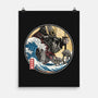 Dark Samurai In Japan-None-Matte-Poster-DrMonekers