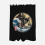 Dark Samurai In Japan-None-Polyester-Shower Curtain-DrMonekers