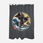 Dark Samurai In Japan-None-Polyester-Shower Curtain-DrMonekers