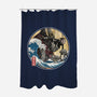 Dark Samurai In Japan-None-Polyester-Shower Curtain-DrMonekers
