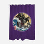 Dark Samurai In Japan-None-Polyester-Shower Curtain-DrMonekers