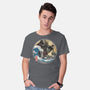 Dark Samurai In Japan-Mens-Basic-Tee-DrMonekers