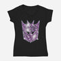 Deceptifunk-Womens-V-Neck-Tee-Skullpy