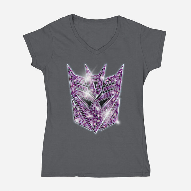 Deceptifunk-Womens-V-Neck-Tee-Skullpy