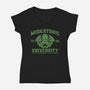 The Unknown University-Womens-V-Neck-Tee-sachpica