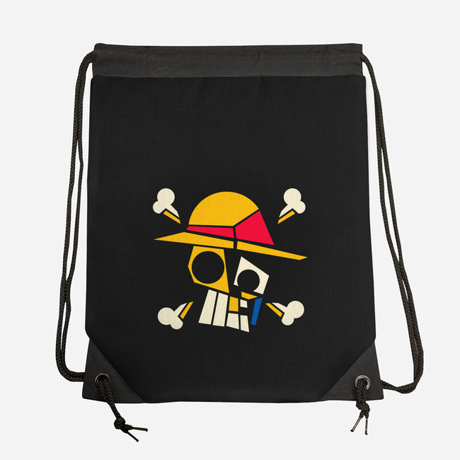 One Picasso-None-Drawstring-Bag-rocketman_art