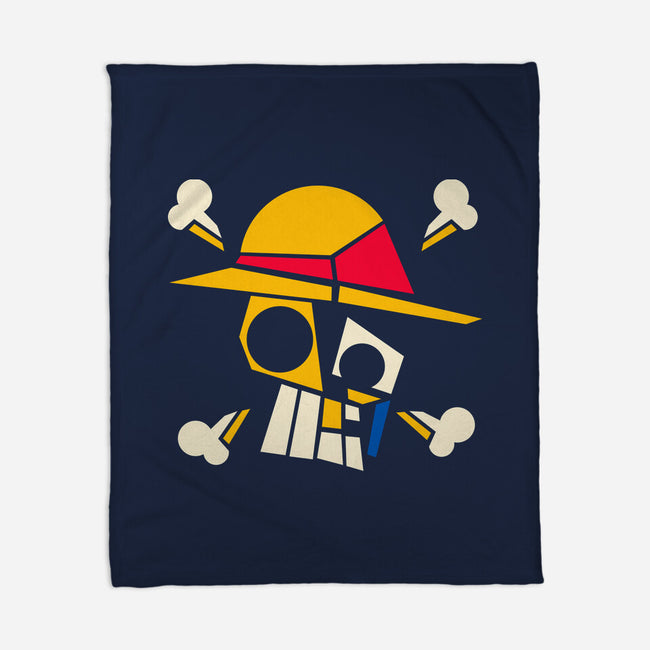 One Picasso-None-Fleece-Blanket-rocketman_art