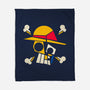 One Picasso-None-Fleece-Blanket-rocketman_art