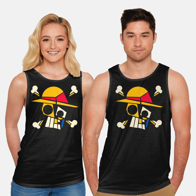 One Picasso-Unisex-Basic-Tank-rocketman_art
