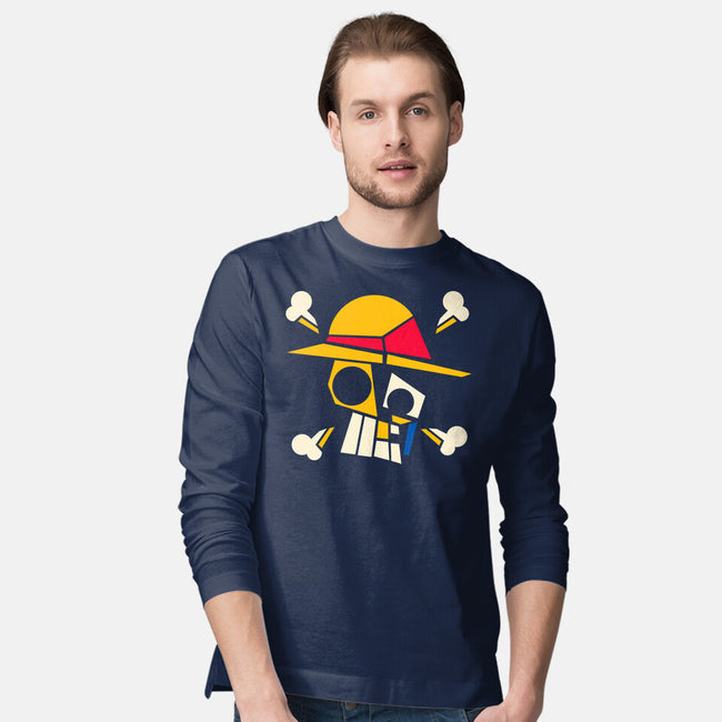 One Picasso-Mens-Long Sleeved-Tee-rocketman_art
