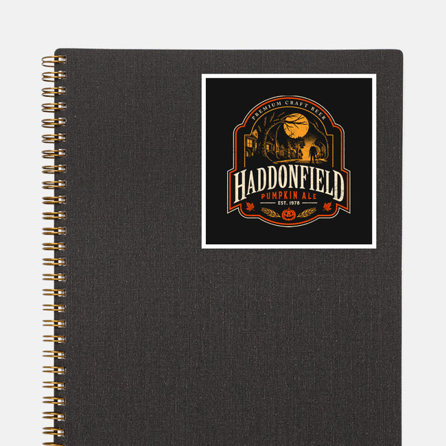 Haddonfield Pumpkin Ale-None-Glossy-Sticker-sachpica