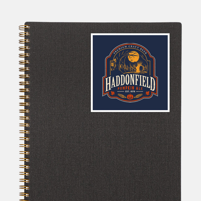 Haddonfield Pumpkin Ale-None-Glossy-Sticker-sachpica