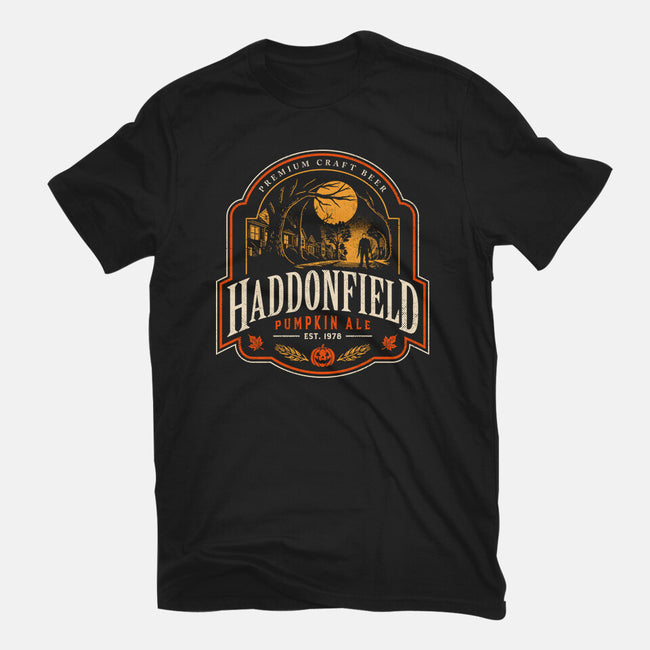 Haddonfield Pumpkin Ale-Mens-Basic-Tee-sachpica