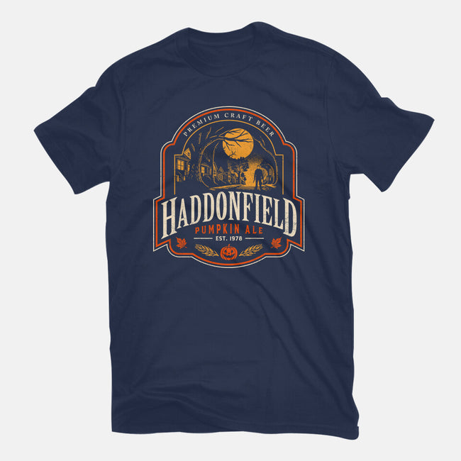 Haddonfield Pumpkin Ale-Mens-Basic-Tee-sachpica