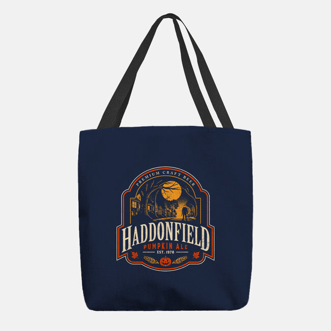 Haddonfield Pumpkin Ale-None-Basic Tote-Bag-sachpica