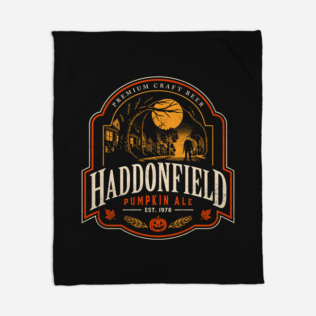 Haddonfield Pumpkin Ale-None-Fleece-Blanket-sachpica