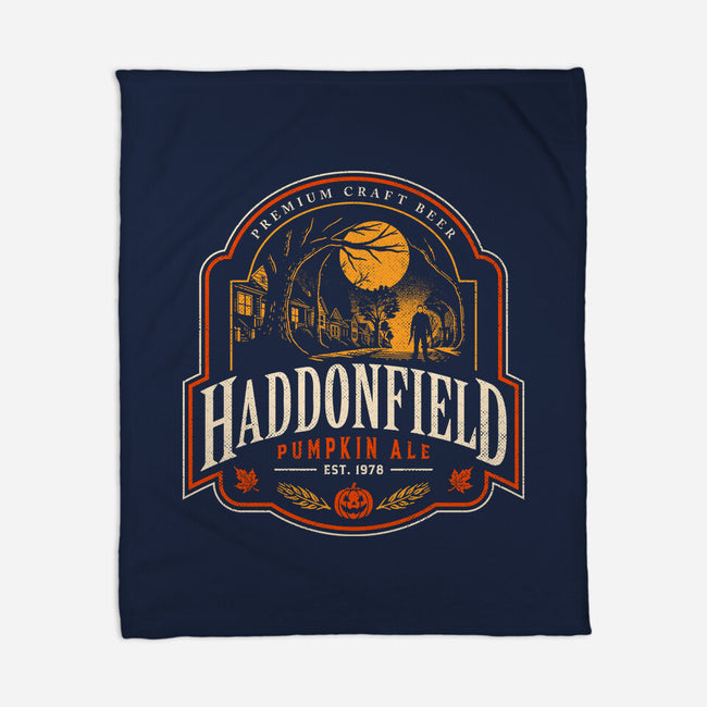 Haddonfield Pumpkin Ale-None-Fleece-Blanket-sachpica