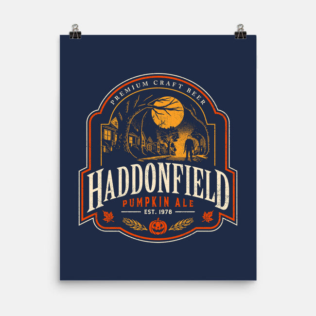 Haddonfield Pumpkin Ale-None-Matte-Poster-sachpica