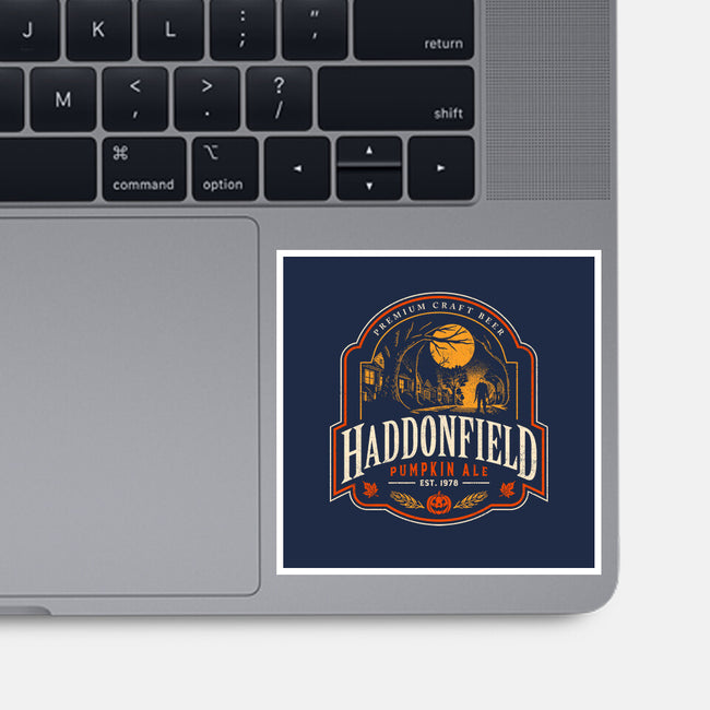 Haddonfield Pumpkin Ale-None-Glossy-Sticker-sachpica