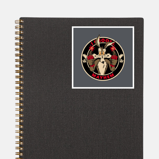 Mayhem Of Coyote-None-Glossy-Sticker-spoilerinc