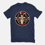 Mayhem Of Coyote-Womens-Fitted-Tee-spoilerinc