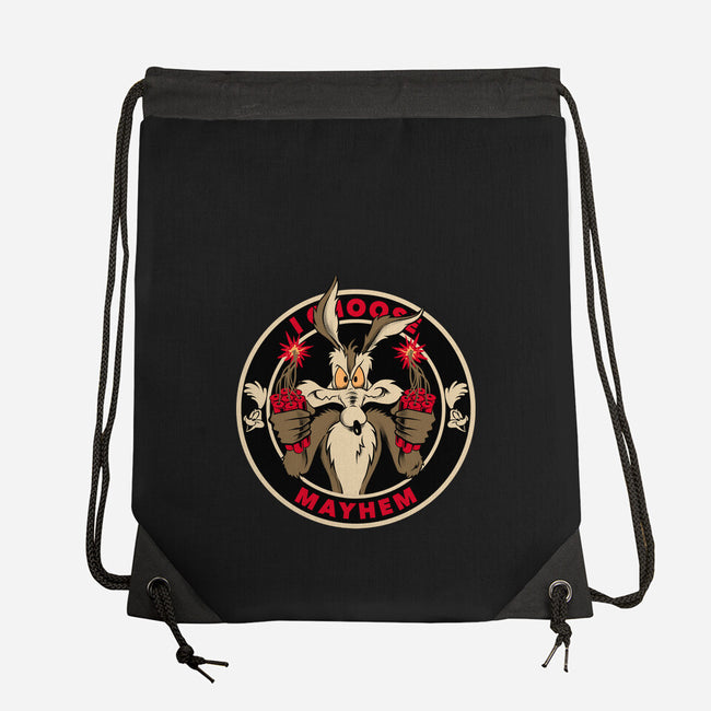 Mayhem Of Coyote-None-Drawstring-Bag-spoilerinc