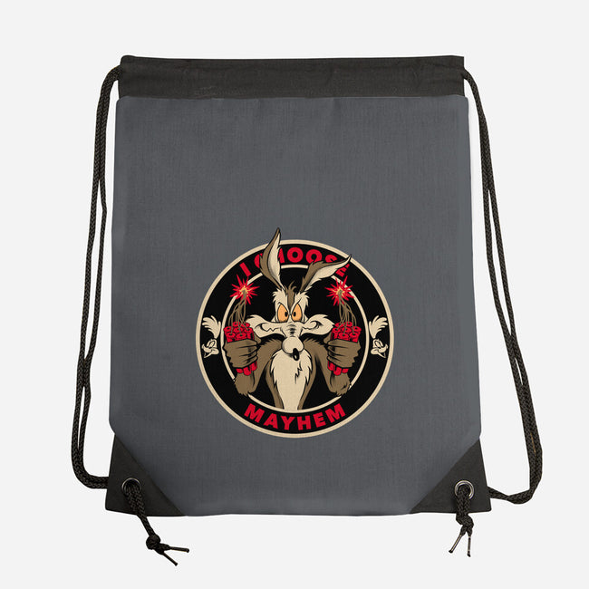 Mayhem Of Coyote-None-Drawstring-Bag-spoilerinc