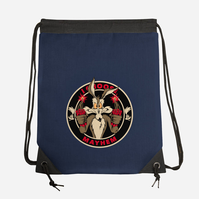 Mayhem Of Coyote-None-Drawstring-Bag-spoilerinc