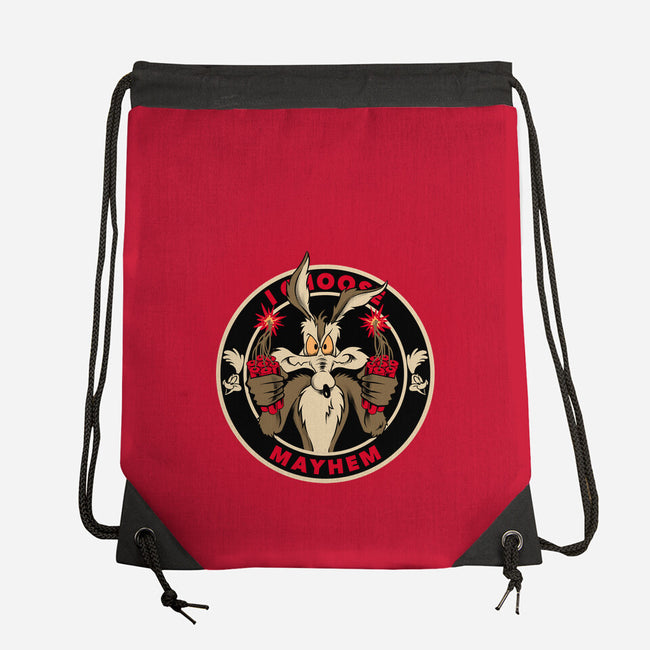 Mayhem Of Coyote-None-Drawstring-Bag-spoilerinc