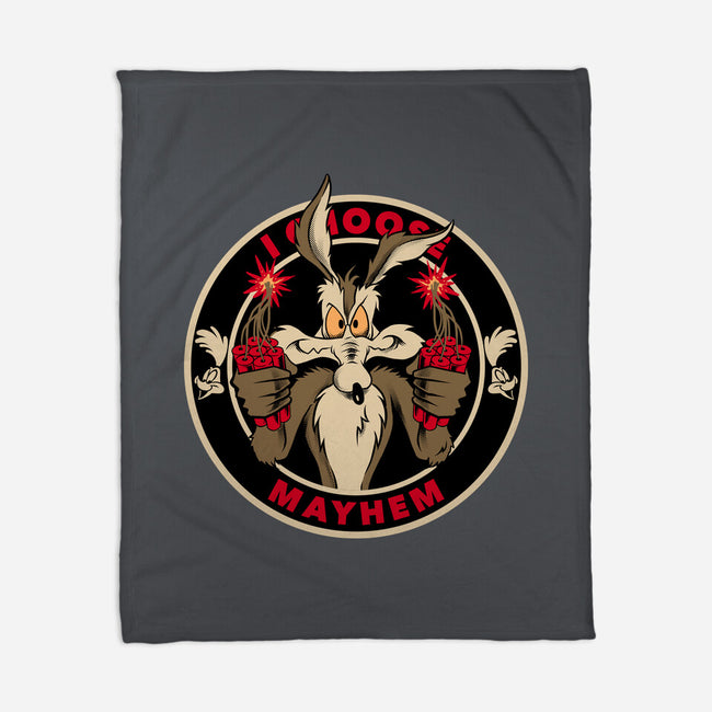 Mayhem Of Coyote-None-Fleece-Blanket-spoilerinc