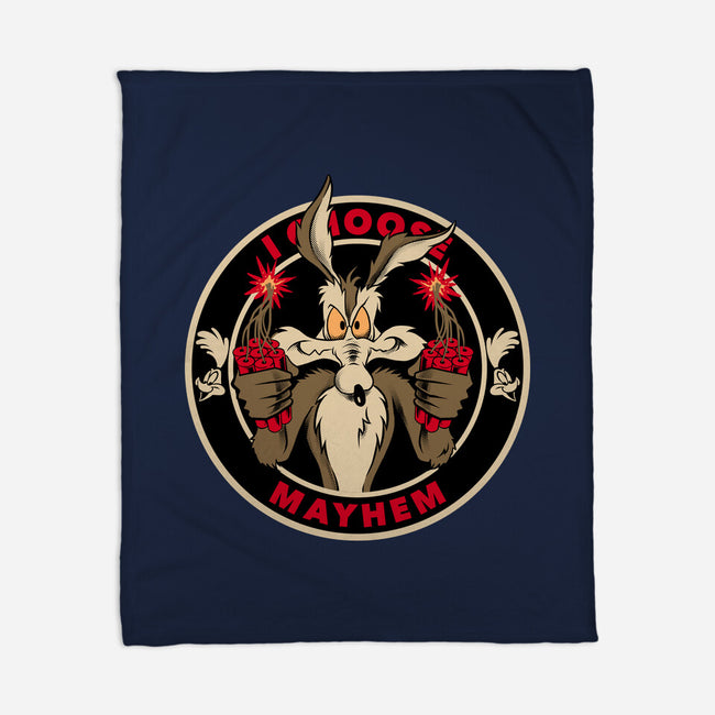 Mayhem Of Coyote-None-Fleece-Blanket-spoilerinc