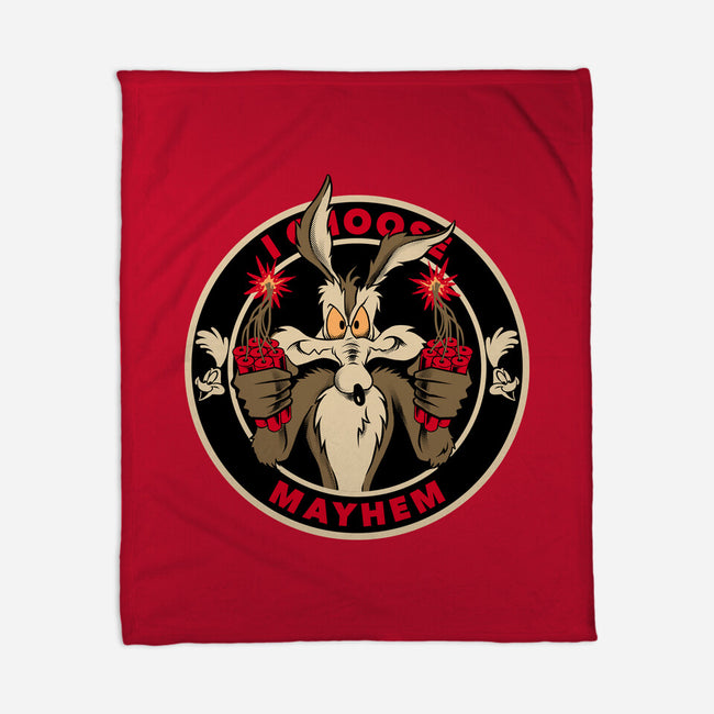 Mayhem Of Coyote-None-Fleece-Blanket-spoilerinc