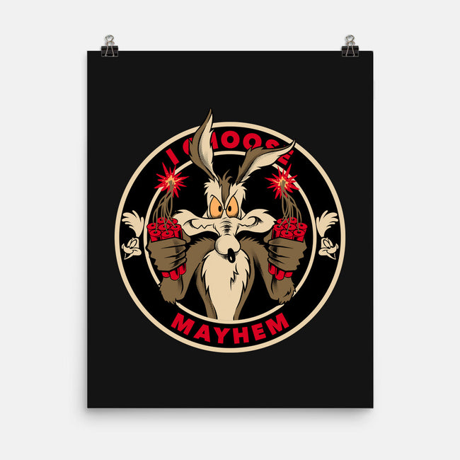 Mayhem Of Coyote-None-Matte-Poster-spoilerinc