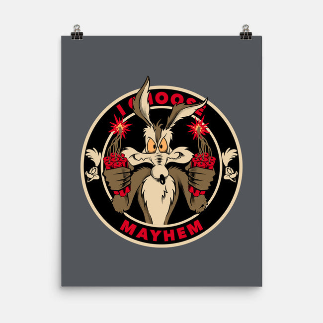 Mayhem Of Coyote-None-Matte-Poster-spoilerinc