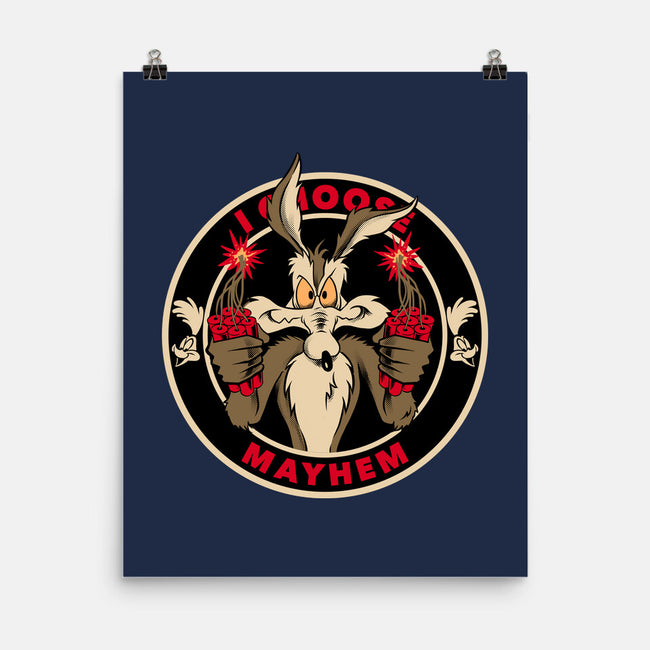 Mayhem Of Coyote-None-Matte-Poster-spoilerinc