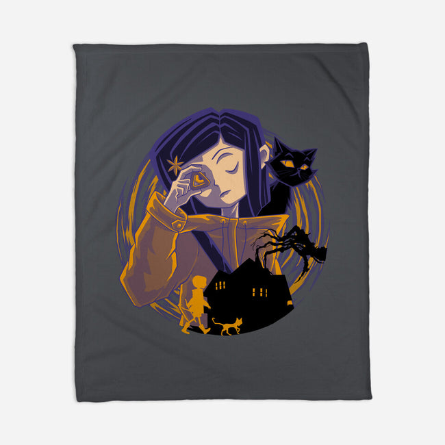Seeing Through The Stone-None-Fleece-Blanket-rmatix