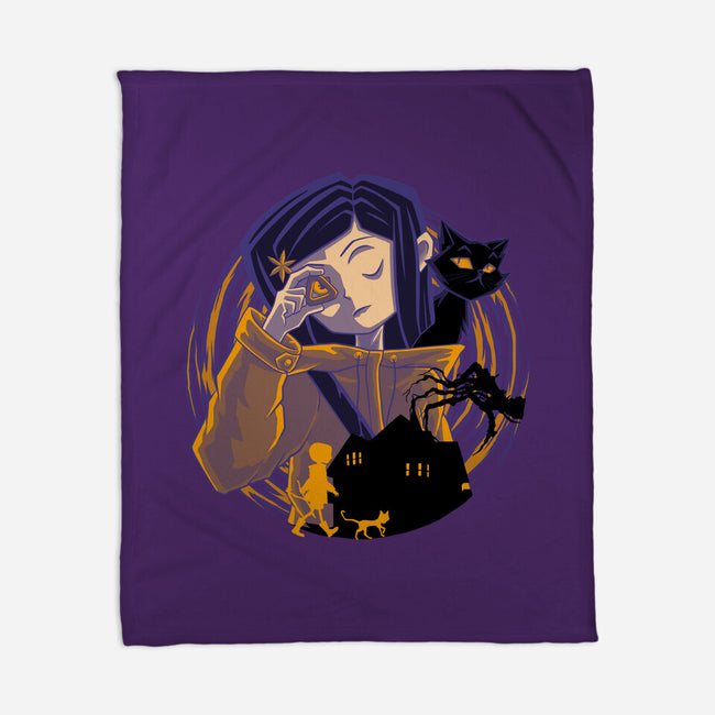 Seeing Through The Stone-None-Fleece-Blanket-rmatix
