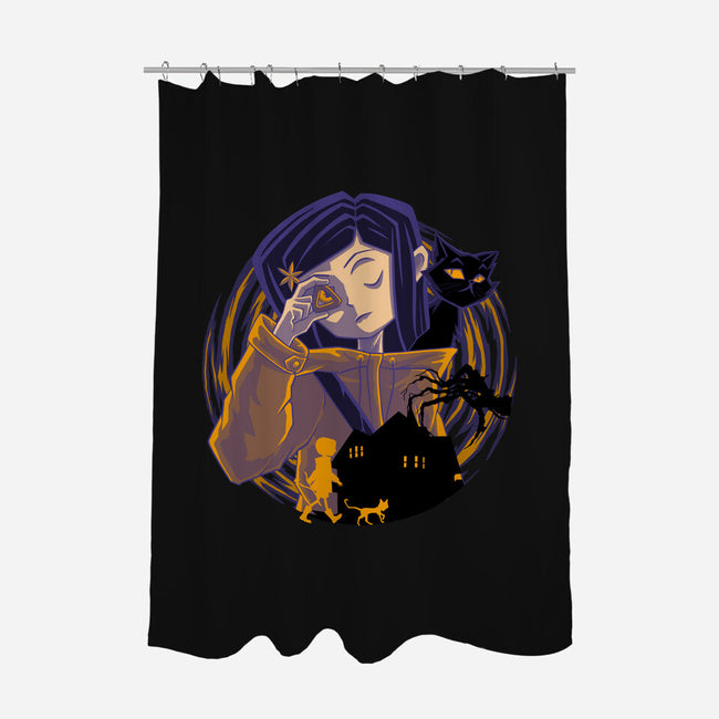 Seeing Through The Stone-None-Polyester-Shower Curtain-rmatix
