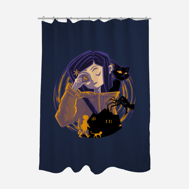 Seeing Through The Stone-None-Polyester-Shower Curtain-rmatix